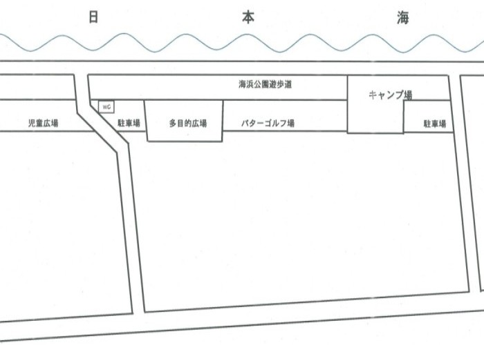 海浜公園内マップ