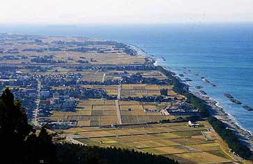 (画像)自然公園から望む朝日町の画像