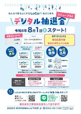 デジタル抽選会チラシ1