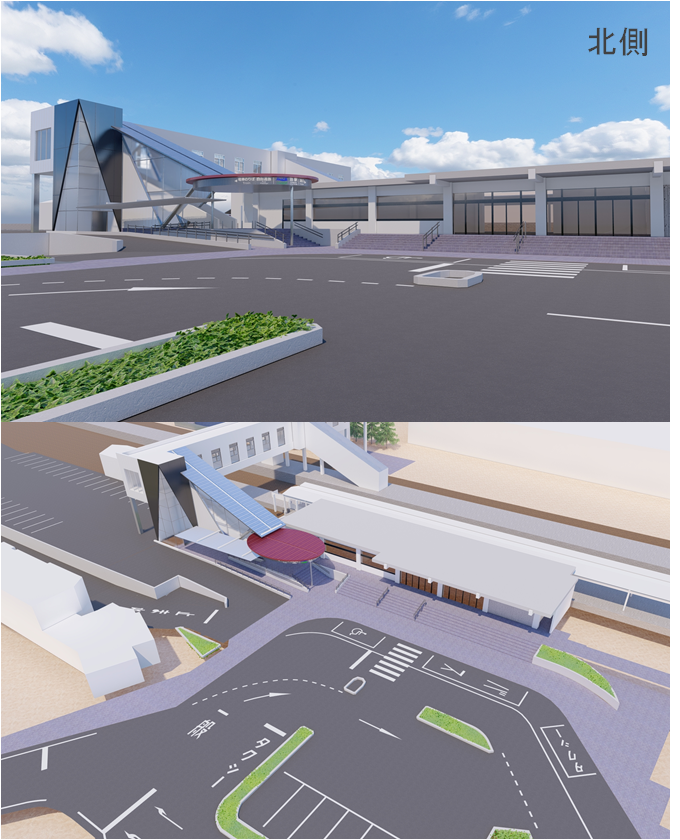 デザイン案1（北側）