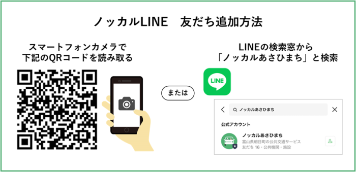 ノッカルLINE